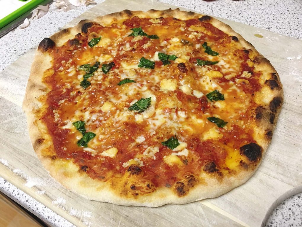 Homemade Pizza Margherita