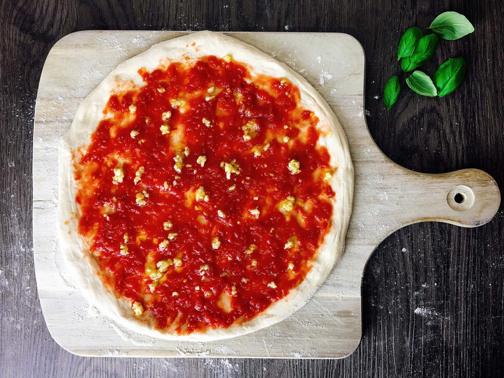 Pizza Marinara Recipe Vegan & Delicious