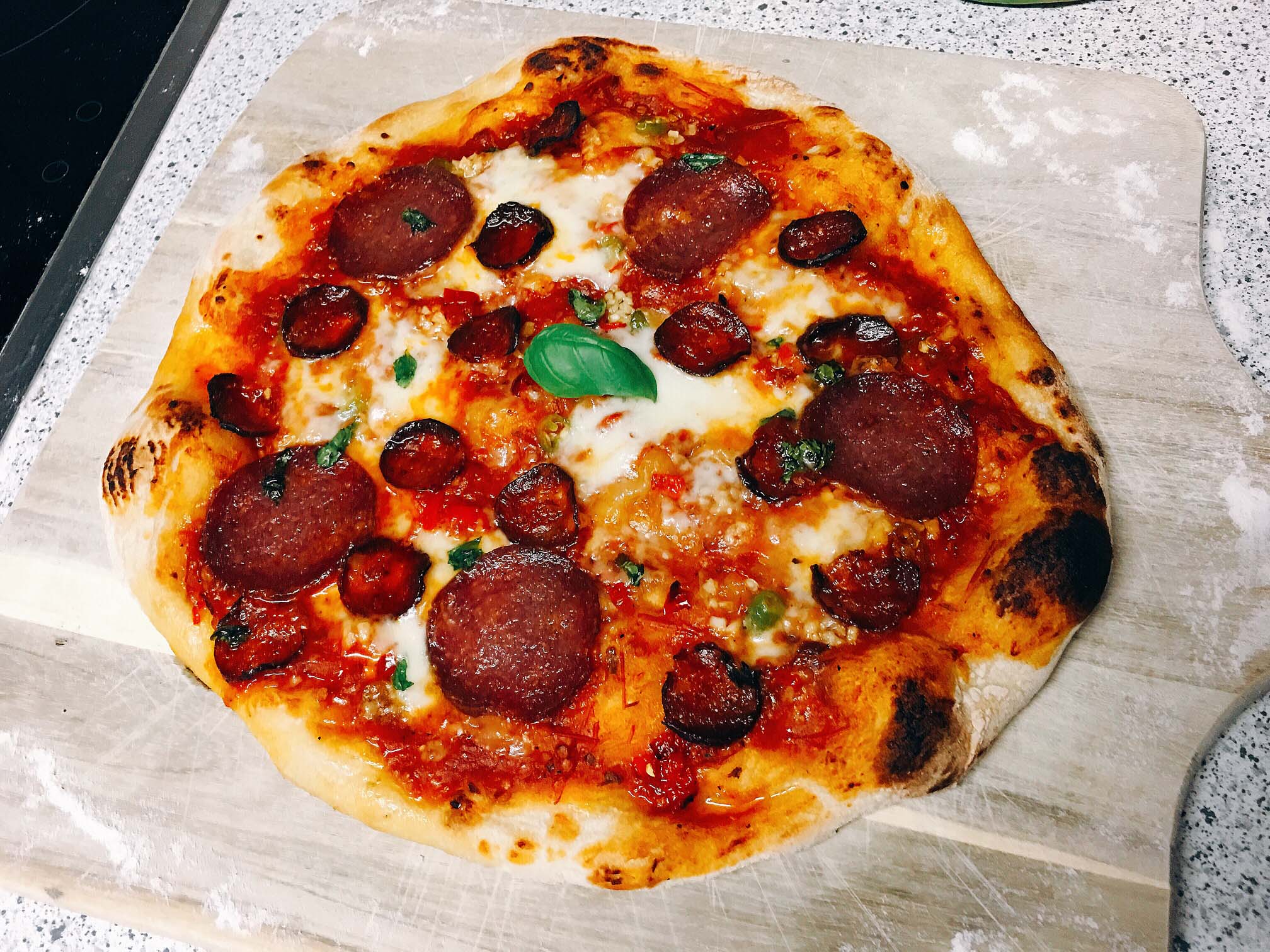 Pizza Diavola Devil Pizza