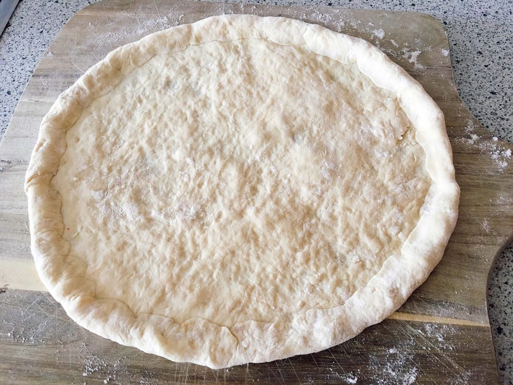 Stuffed Pizza crust